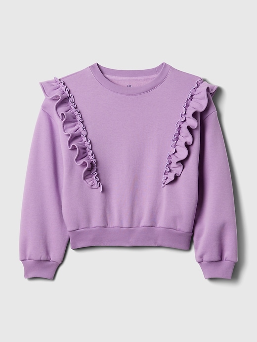 Image number 1 showing, Kids Ruffle Sweatshirt