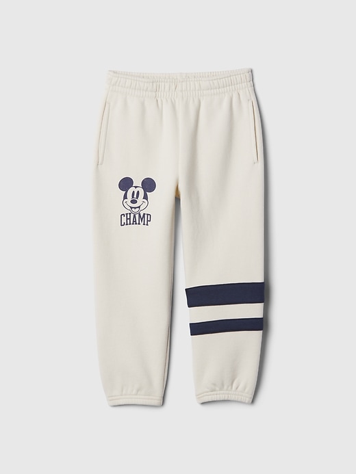 L'image numéro 1 présente Pantalon de jogging Vintage doux de style universitaire Gap × Disney pour Bébé