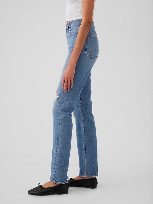 Image number 8 showing, High Rise '90s Straight Jeans