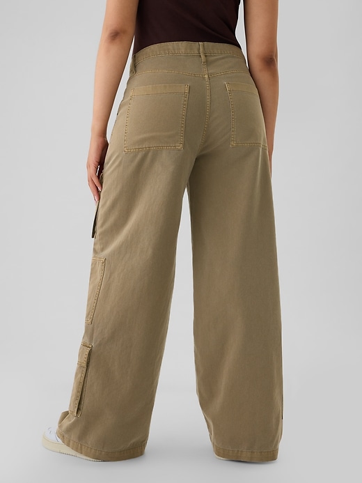 Image number 6 showing, Mid Rise Relaxed Cargo Pants