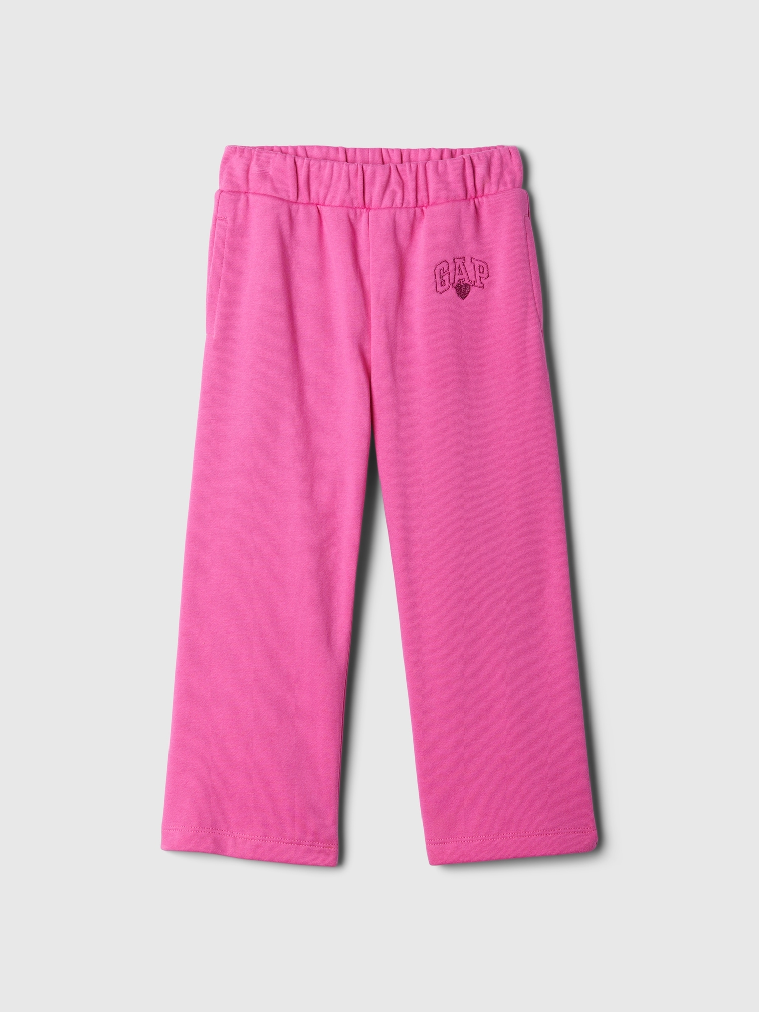 babyGap Vintage Soft Logo Wide-Leg Sweatpants