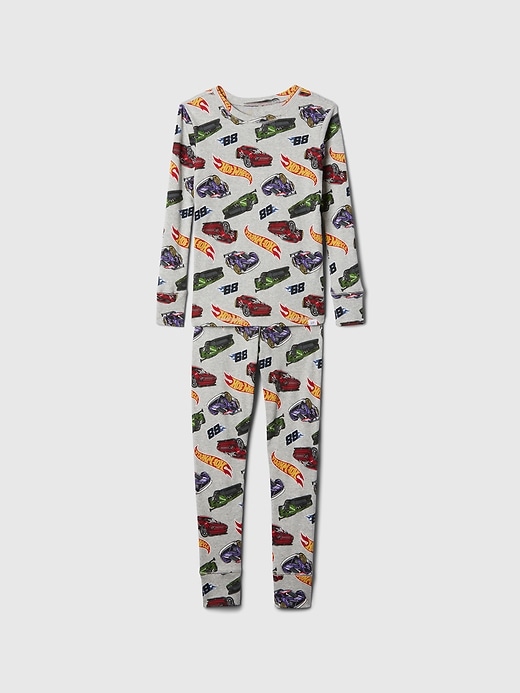 Image number 7 showing, Kids Organic Cotton Henley PJ Set