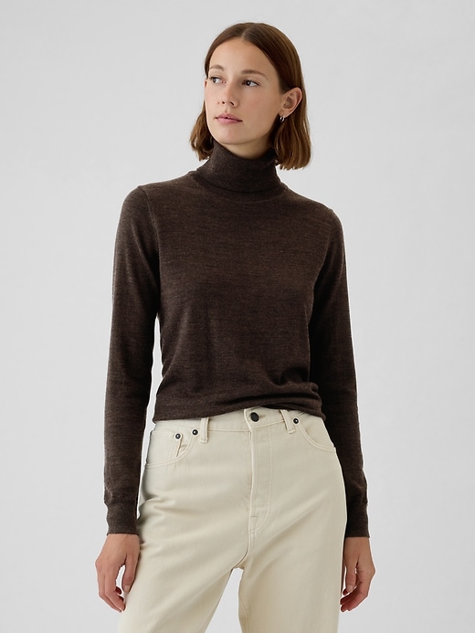 Image number 6 showing, Merino Turtleneck Sweater