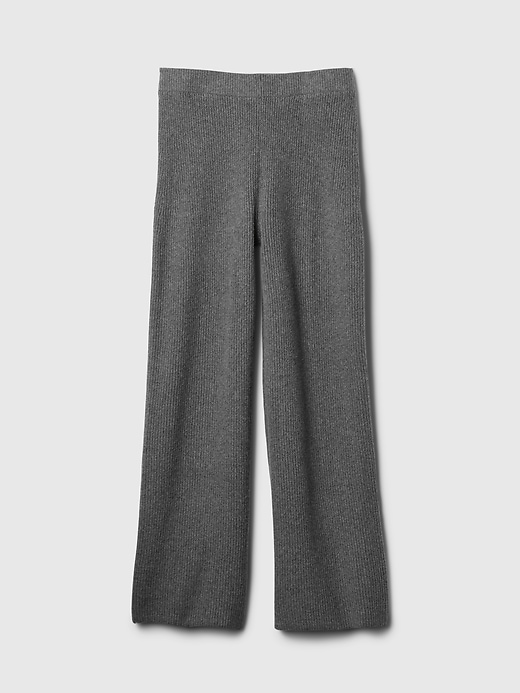 Image number 5 showing, CashSoft Shaker-Stitch Sweater Pants