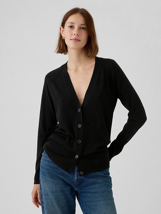 Gap black cardigan best sale