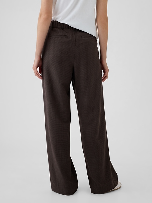 Image number 4 showing, 365 High Rise Brushed Twill Pleated Trousers