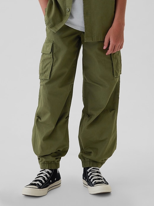 Image number 2 showing, Kids Pull-On Parachute Cargo Pants