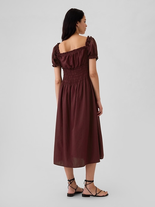 Image number 2 showing, Smocked Midi Dress