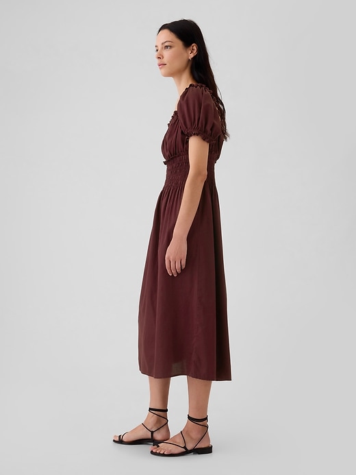 Image number 3 showing, Smocked Midi Dress