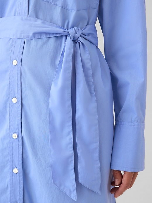 Image number 10 showing, Organic Cotton Maxi Shirtdress