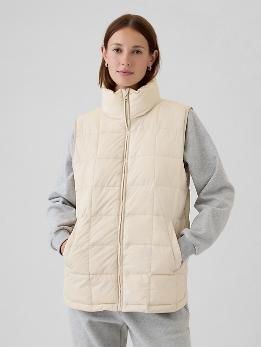 Image number 6 showing, Recycled Lightweight Quilted Puff Vest