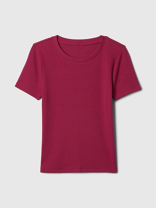 Image number 8 showing, Modern Rib Cropped T-Shirt