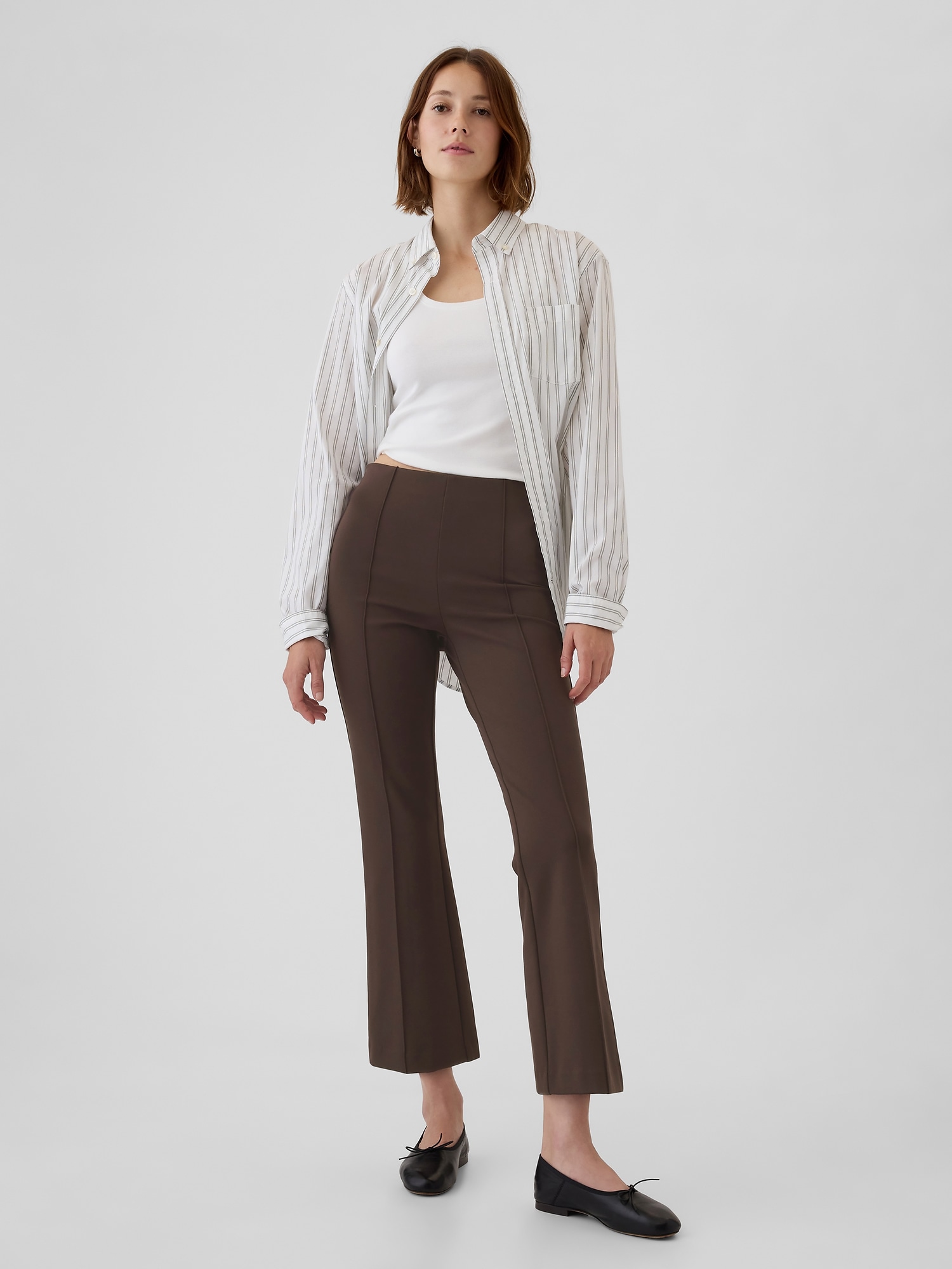 Gap cropped trousers hotsell