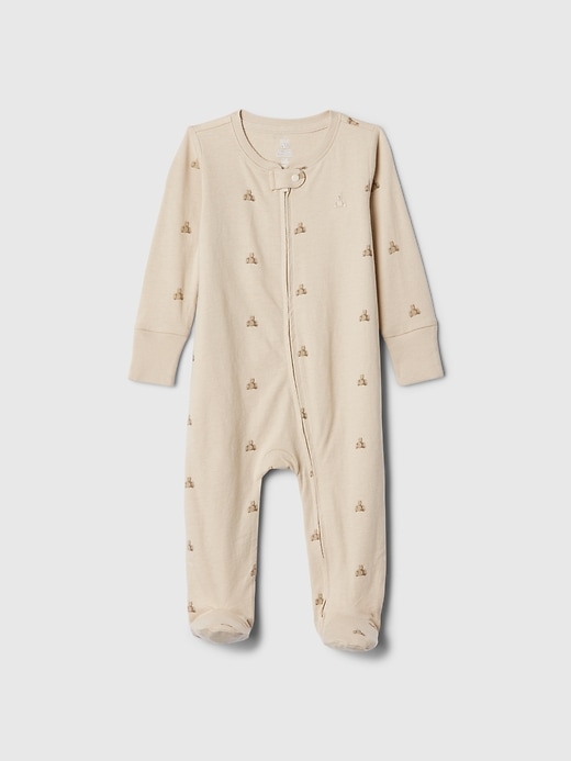 Image number 5 showing, Baby First Favorites TinyRib Footed One-Piece