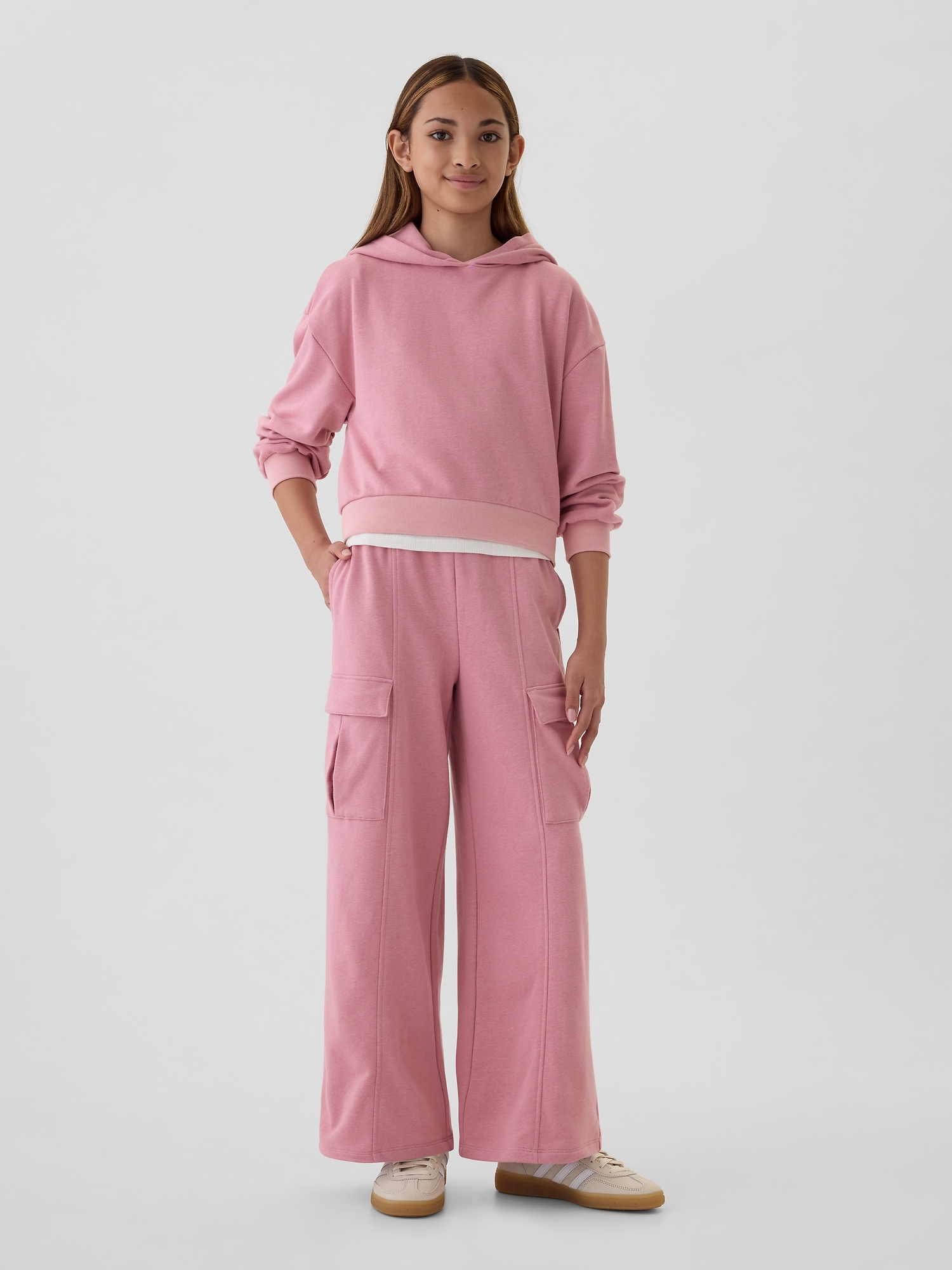 Kids Vintage Soft Seamed Cargo Sweatpants