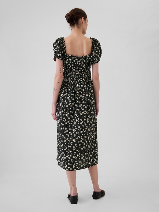 Image number 2 showing, Smocked Midi Dress