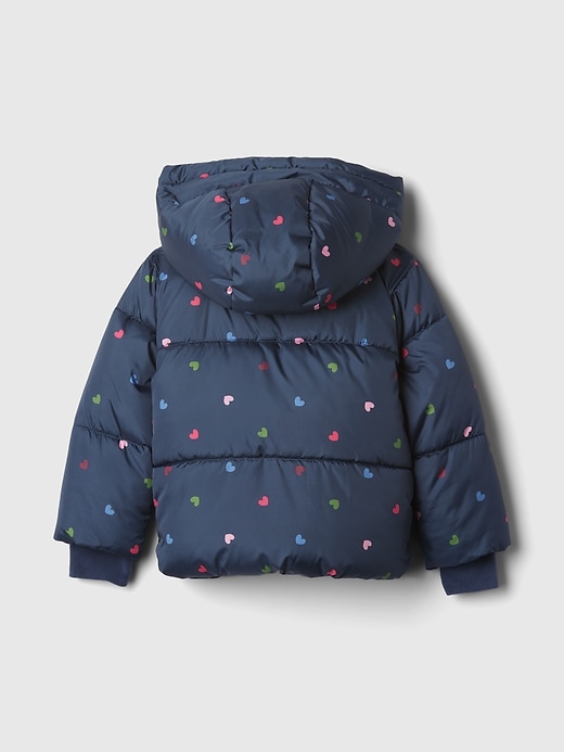 Image number 2 showing, babyGap Recycled Nylon Cozy Puffer Jacket