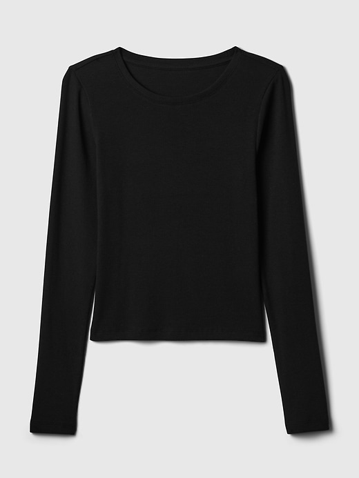 Image number 4 showing, Modern Rib Cropped T-Shirt