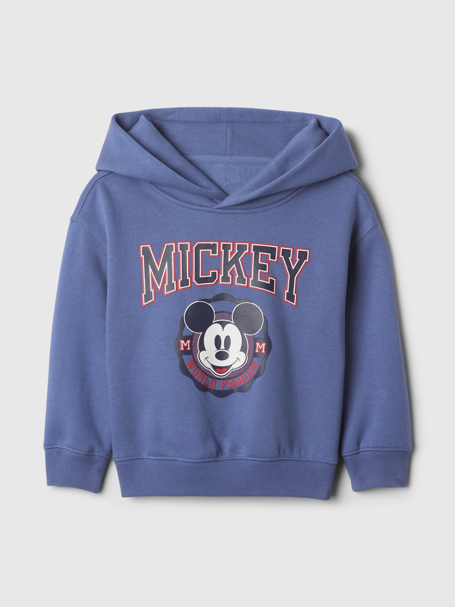 Toddler Boys Disney Vintage Soft Mickey Mouse Hoodie by Gap Blue Size 5 YRS