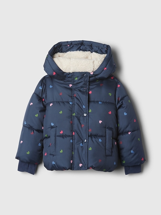 Image number 4 showing, babyGap Recycled Nylon Cozy Puffer Jacket