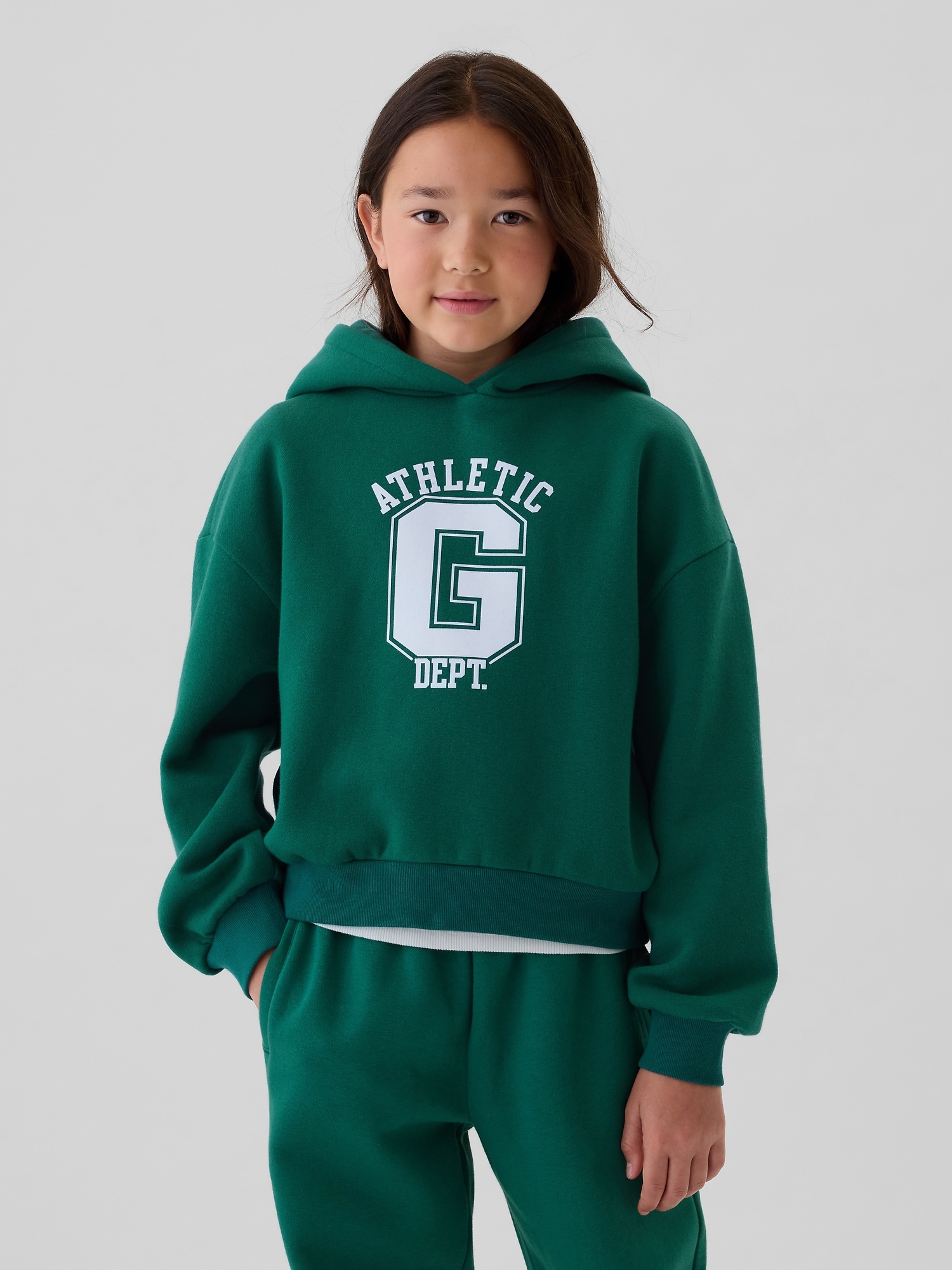 Kids Vintage Soft Logo Hoodie