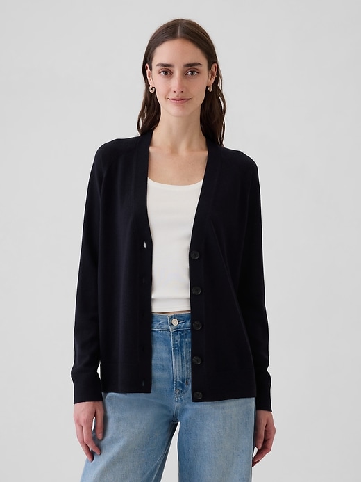 Gap merino wool cardigan best sale