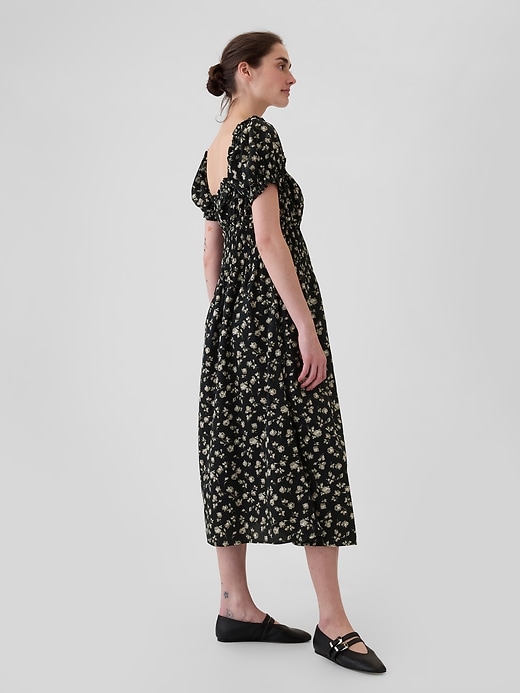 Image number 3 showing, Smocked Midi Dress