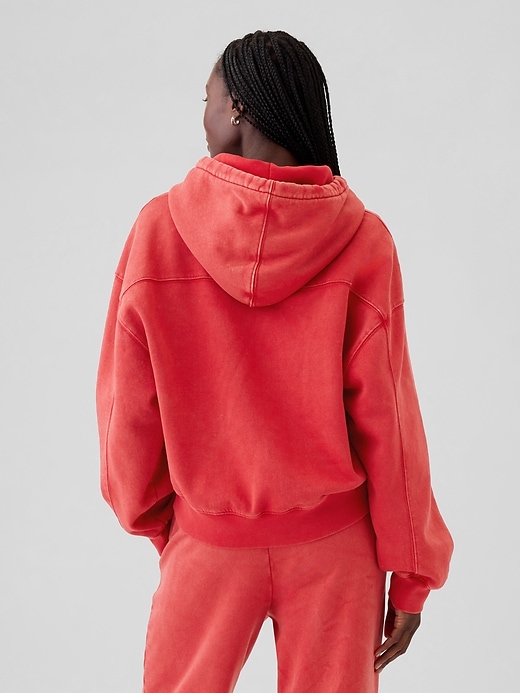 Image number 2 showing, Vintage Soft Cropped Hoodie