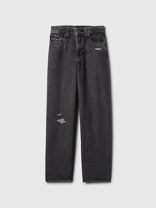 Image number 9 showing, Kids Low Rise Stride Wide-Leg Jeans