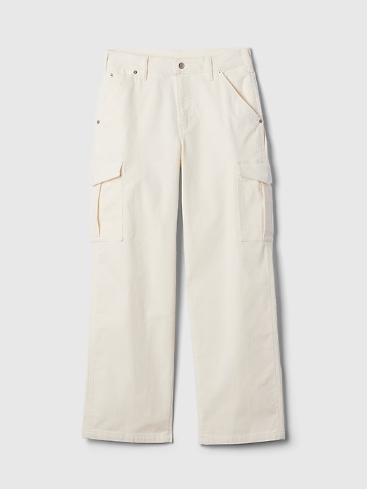 Image number 7 showing, Mid Rise Corduroy '90s Loose Cargo Pants