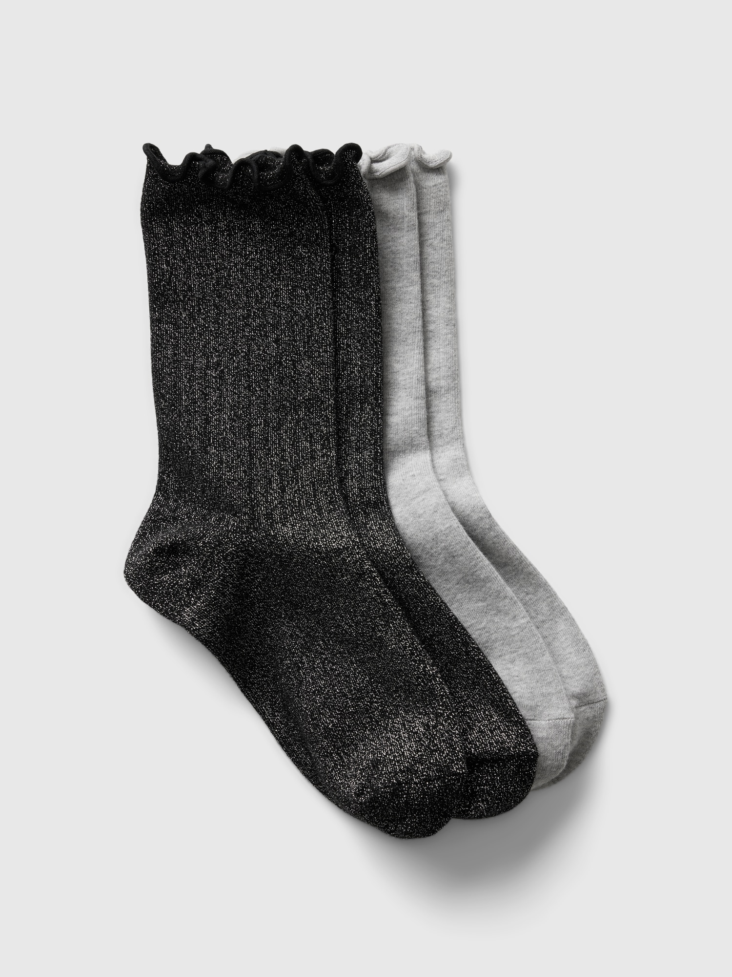 Ruffle Crew Socks