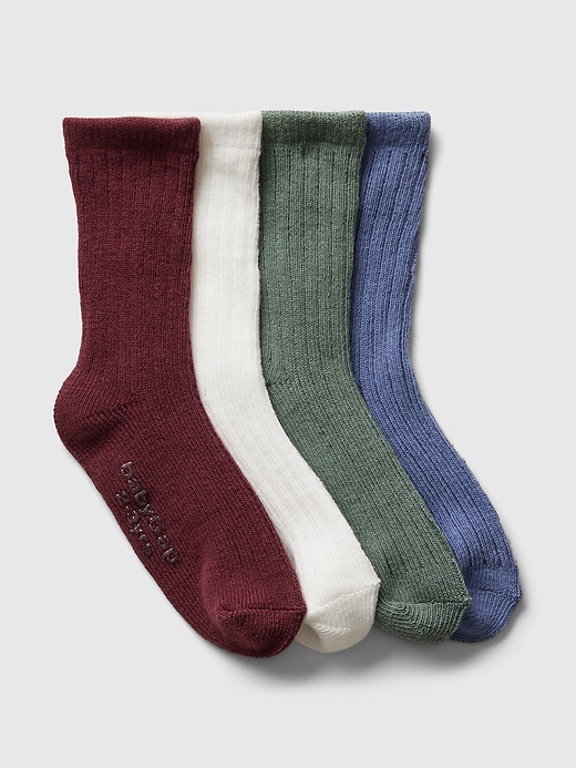 View large product image 1 of 1. babyGap Boot Socks (4-Pack)