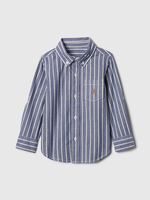 Image number 1 showing, babyGap Poplin Shirt