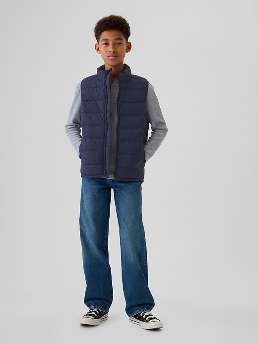 Image number 3 showing, Kids Recycled Lightweight Puffer Vest