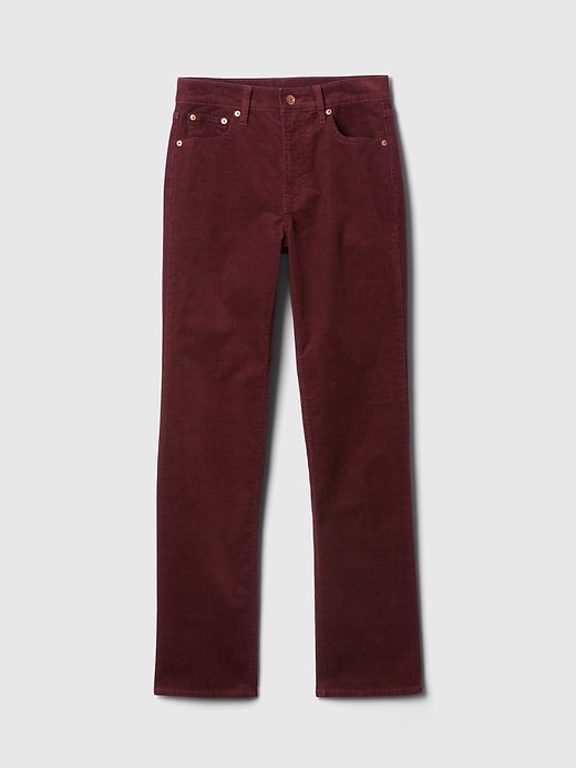 Image number 7 showing, High Rise Corduroy '90s Straight Pants