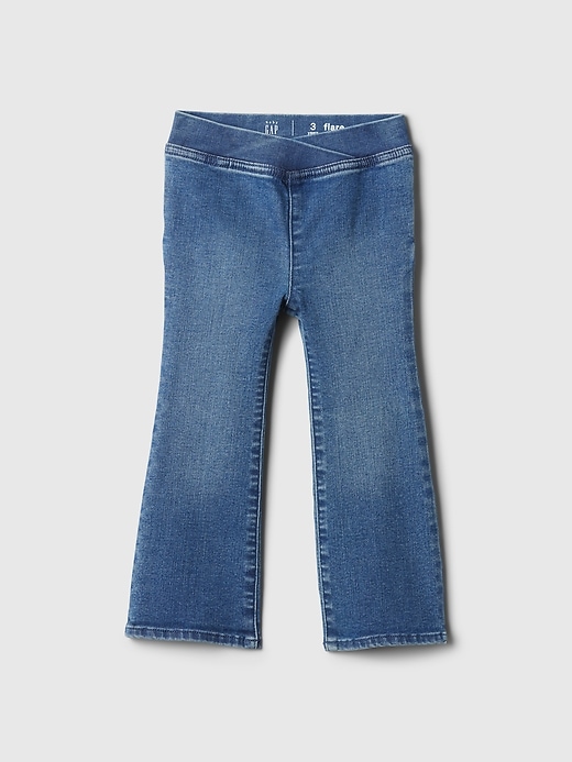 Image number 1 showing, babyGap Crossover Flare Jeggings