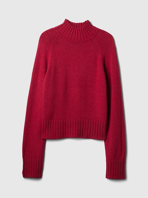 Image number 5 showing, CashSoft Turtleneck Sweater