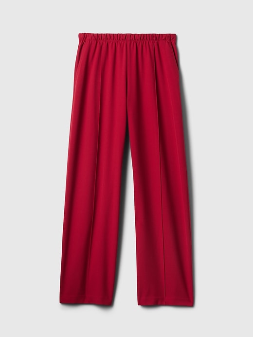 Image number 7 showing, Wide-Leg Seamed Pull-On Pants