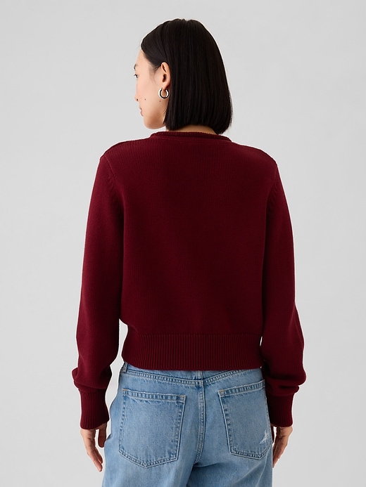 Image number 2 showing, Shrunken Roll Neck Sweater