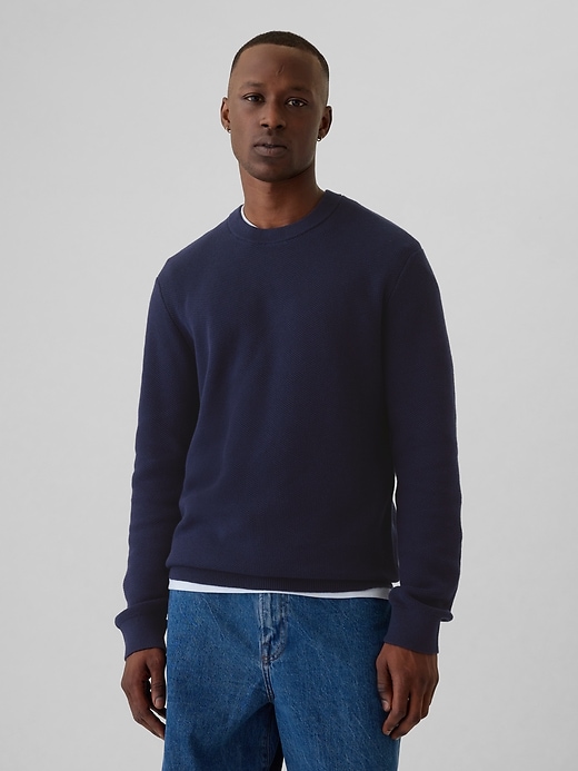 Image number 1 showing, Textured Sweater