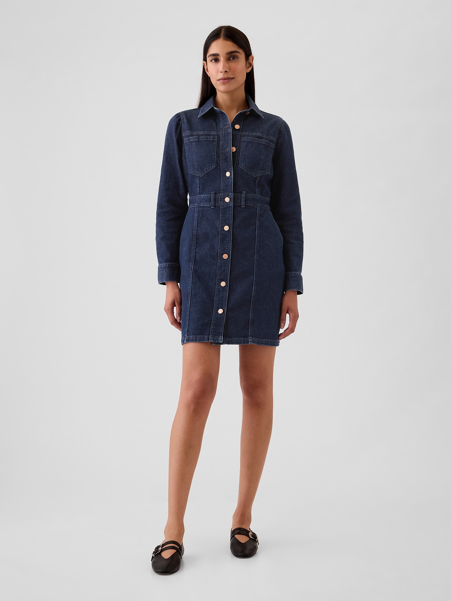 Women s Denim Dresses Gap Canada