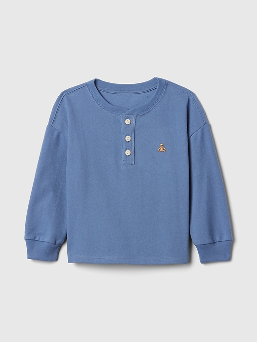 Image number 1 showing, babyGap Henley Shirt