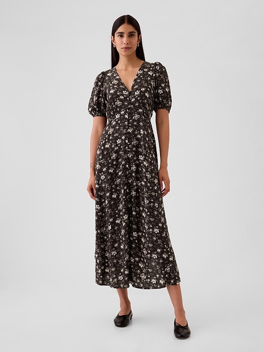 Image number 1 showing, Floral Maxi Dress