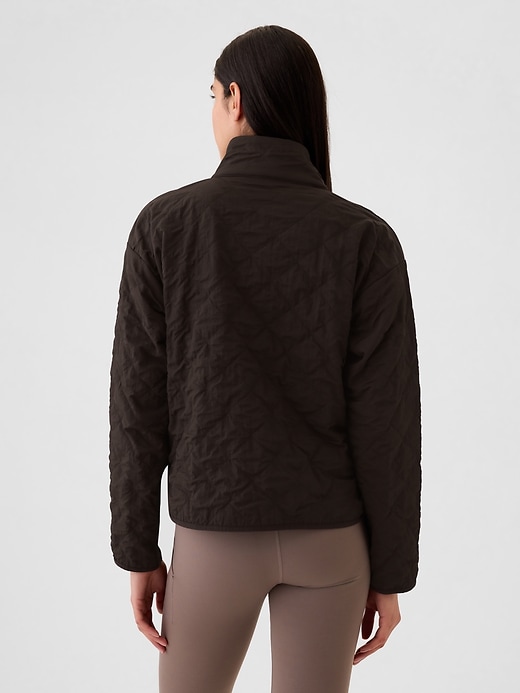 View large product image 2 of 7. GapFit Quilted Jacket