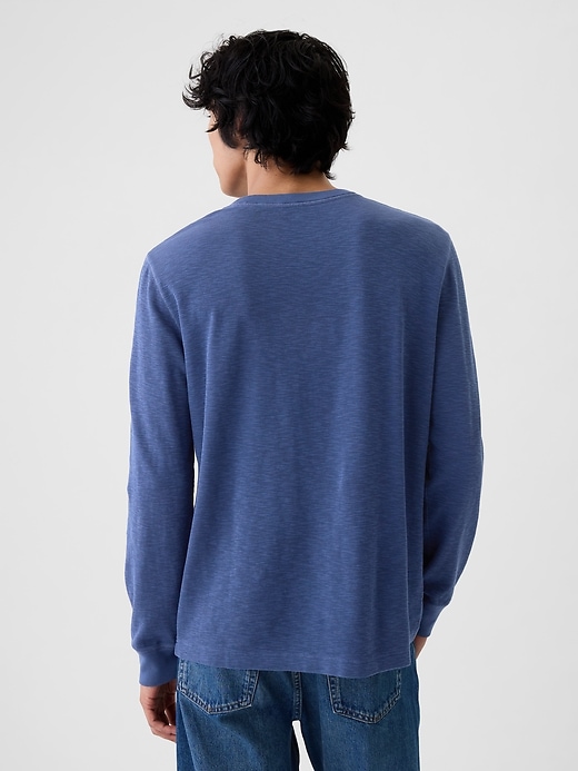 Image number 2 showing, Waffle Henley T-Shirt