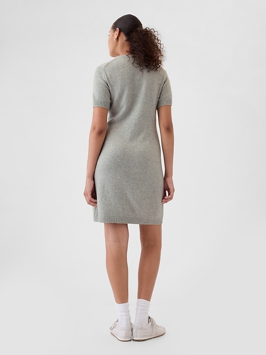 Image number 2 showing, CashSoft Mini Sweater Dress