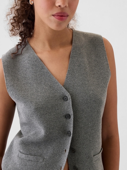 Image number 8 showing, CashSoft Sweater Vest