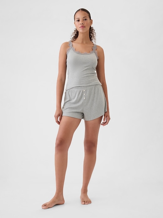 Image number 10 showing, Mini Rib PJ Shorts