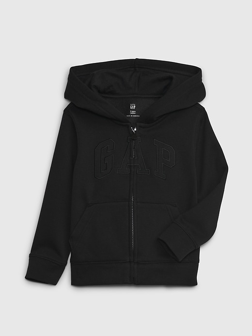 Image number 1 showing, babyGap Vintage Soft Arch Logo Zip Hoodie