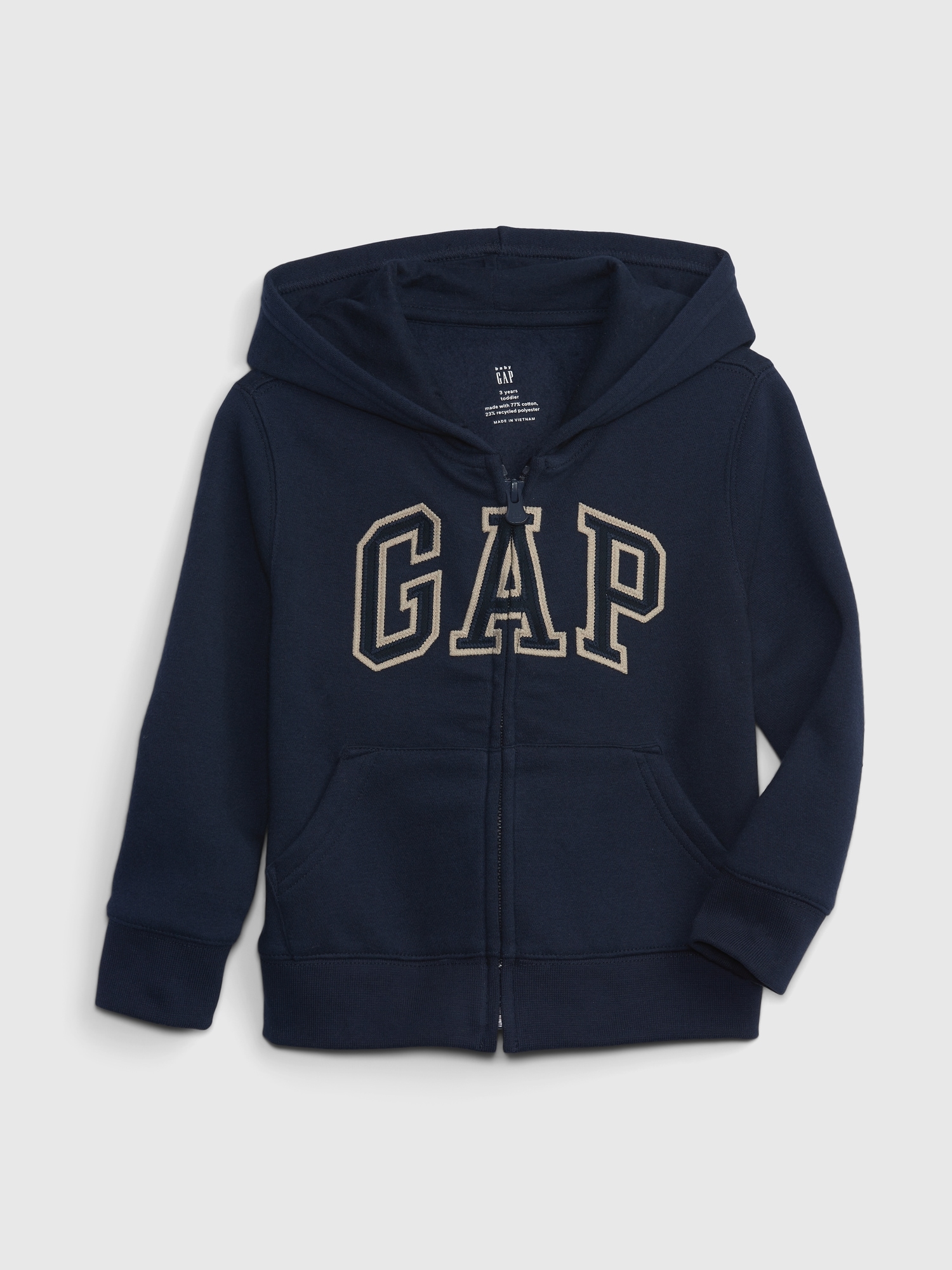 babyGap Vintage Soft Logo Hoodie - Blue